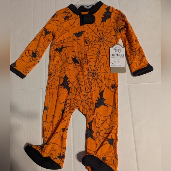 Infant Halloween Onesie By Honest Size 0-3 Mo BNWT - Picture 1 of 7